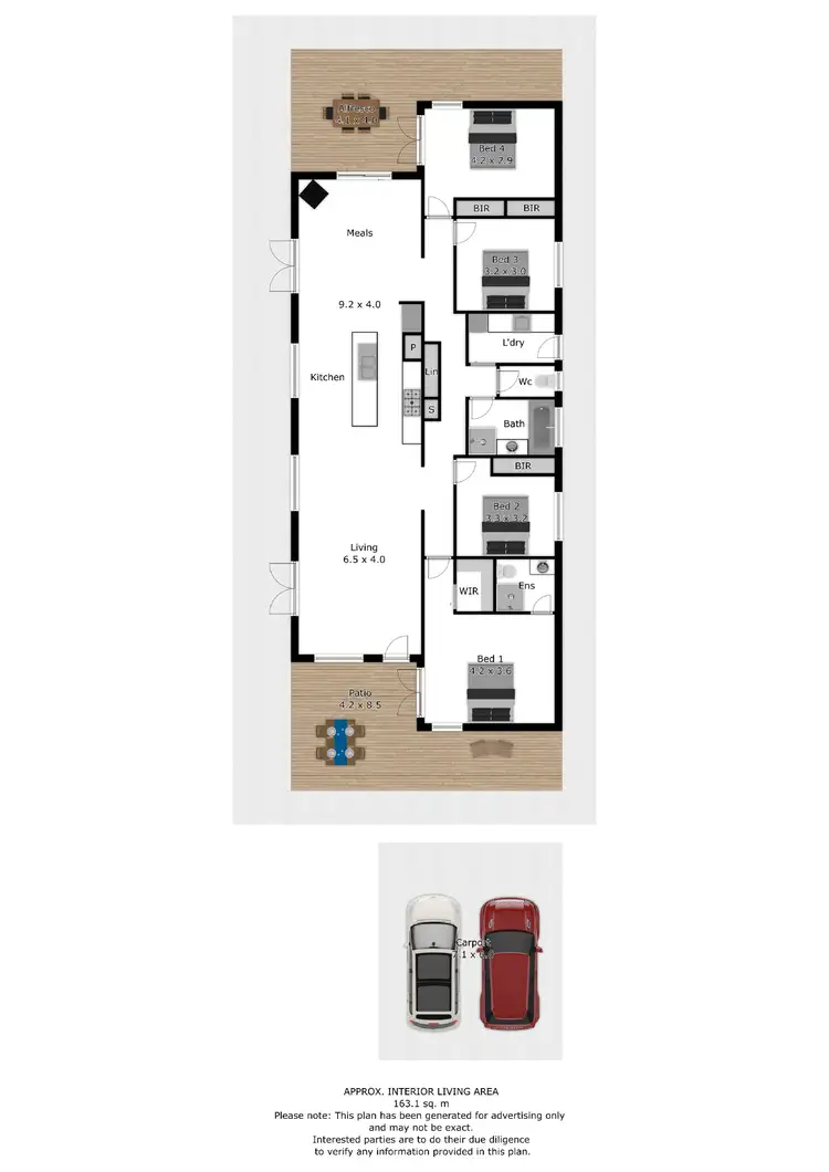 Floorplan of Homely house listing, 2 Stebbings Lane, Yackandandah VIC 3749