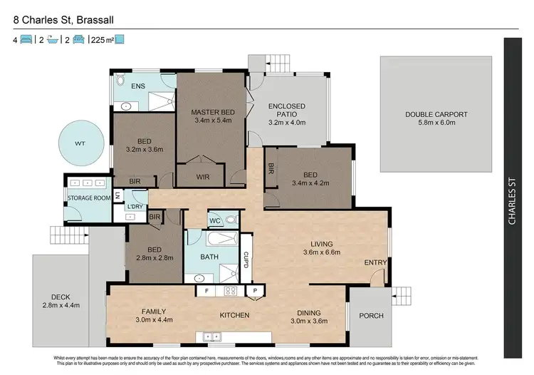 Floorplan of Homely house listing, 8 Charles Street, Brassall QLD 4305