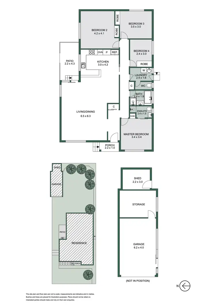Floorplan of Homely house listing, 9 Charles Street, Dromana VIC 3936