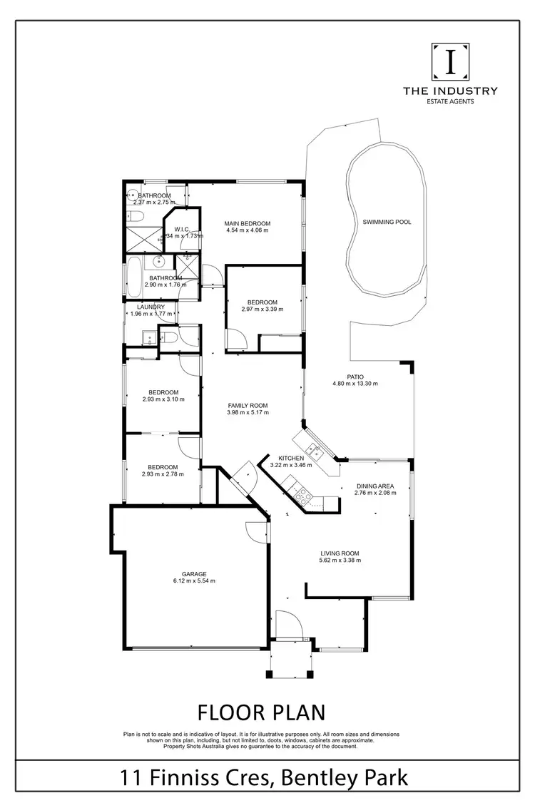 Floorplan of Homely house listing, 11 Finniss Crescent, Bentley Park QLD 4869