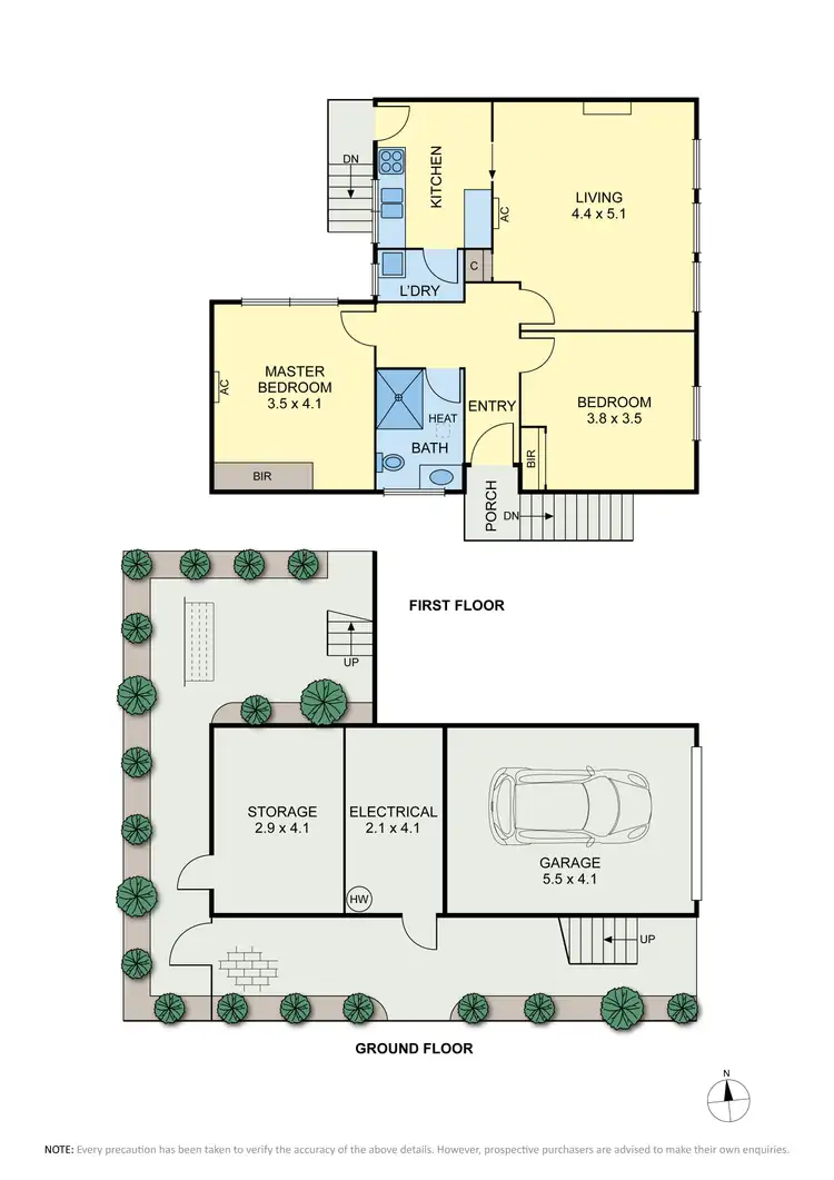 Floorplan of Homely unit listing, 9/14 Raleigh Street, Essendon VIC 3040