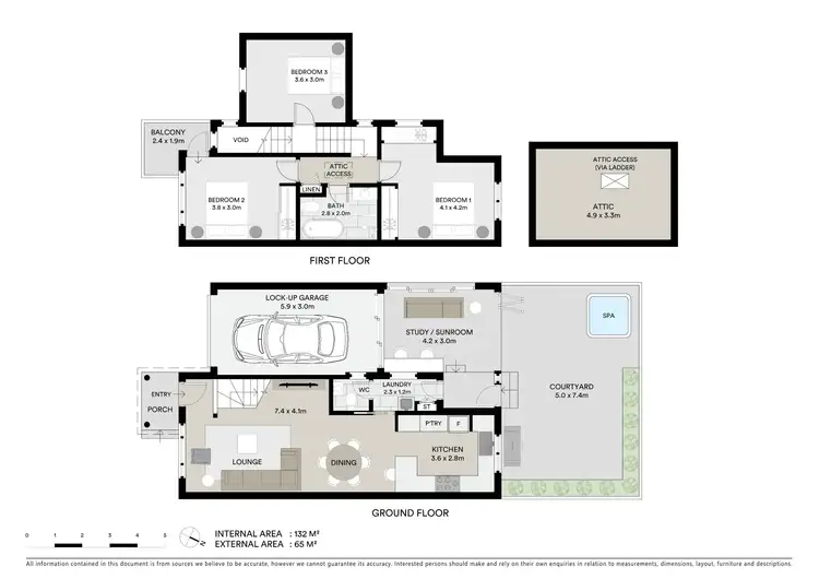 Floorplan of Homely townhouse listing, 4/82-86 Lincoln Street, Belfield NSW 2191