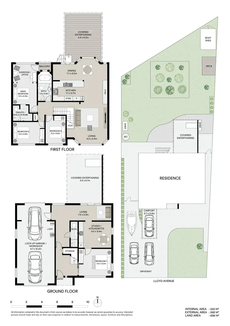 Floorplan of Homely house listing, 6 Lloyd Avenue, Chain Valley Bay NSW 2259