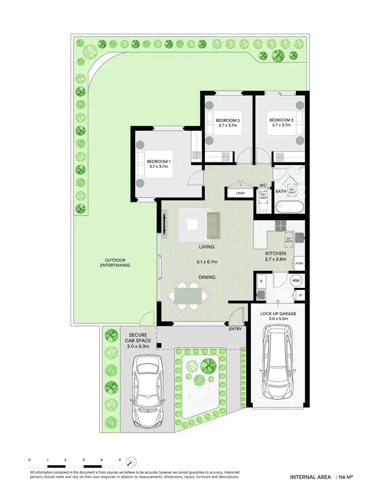 Floorplan of Homely villa listing, 1/12 Small Street, Putney NSW 2112