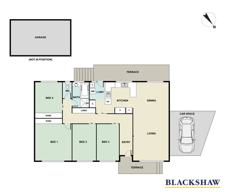 Floorplan of Homely house listing, 4 Withers Place, Weston ACT 2611