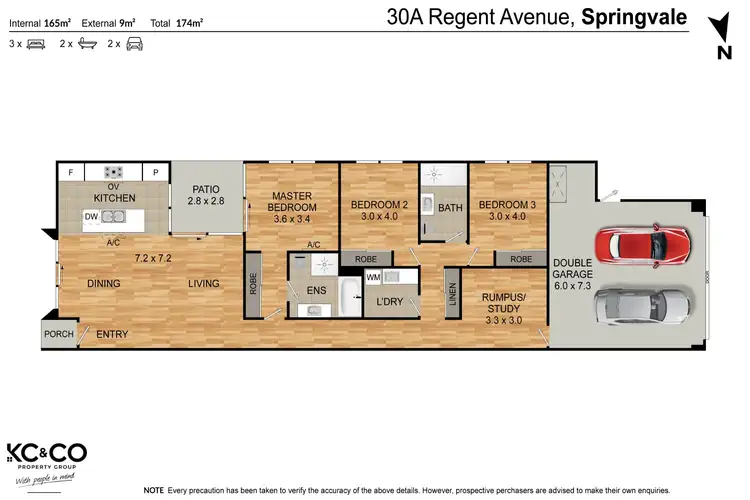 Floorplan of Homely unit listing, 30A Regent Avenue, Springvale VIC 3171