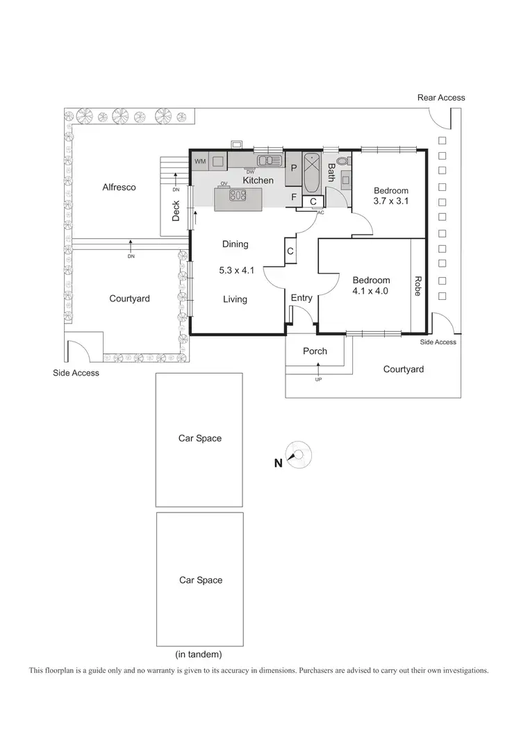 Floorplan of Homely apartment listing, 3/35 Byron Street, Elwood VIC 3184