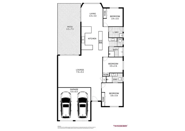 Floorplan of Homely house listing, 75 St. Lawrence Avenue, Blue Haven NSW 2262