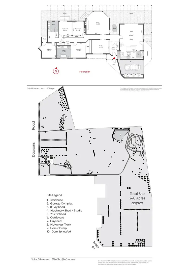Floorplan of Homely rural property listing, 244 Dawsons Track, Nilma North VIC 3821