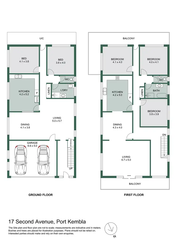 Floorplan of Homely house listing, 17 Second Avenue, Port Kembla NSW 2505
