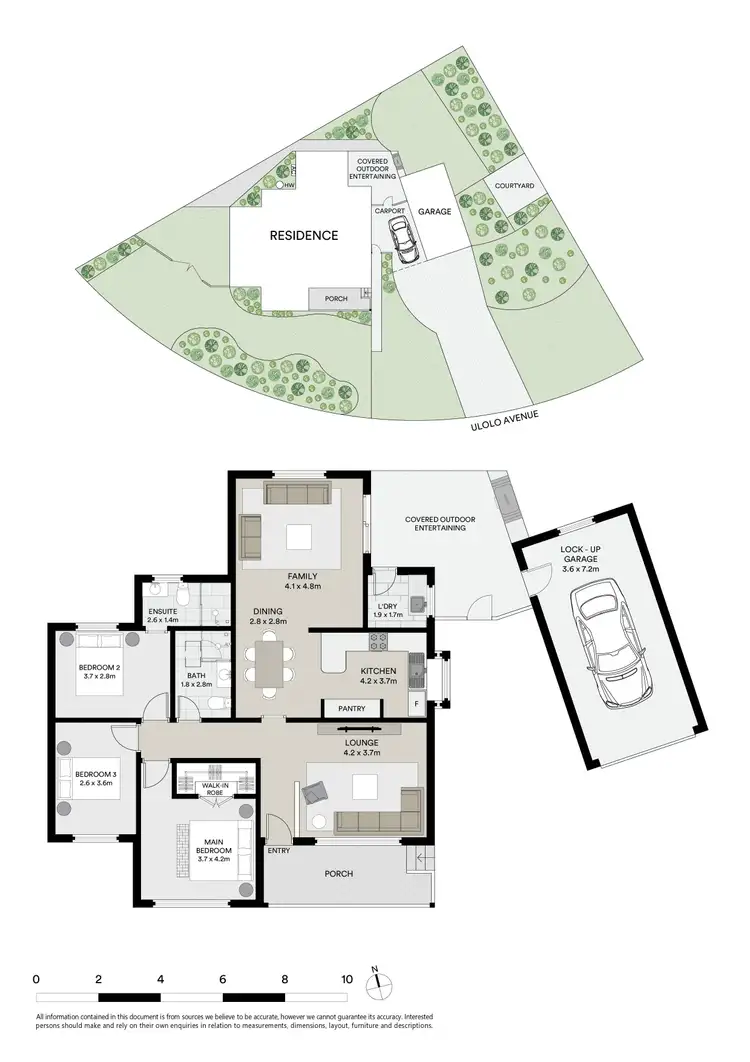 Floorplan of Homely house listing, 21 Ulolo Avenue, Hornsby Heights NSW 2077