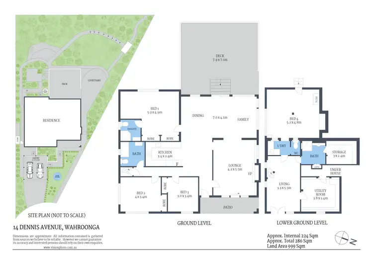 Floorplan of Homely house listing, 14 Dennis Avenue, Wahroonga NSW 2076