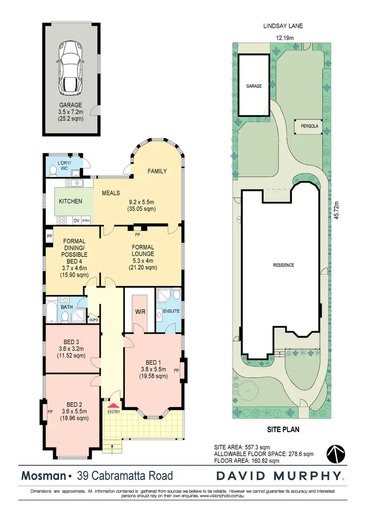 Floorplan of Homely house listing, 39 Cabramatta Road, Mosman NSW 2088