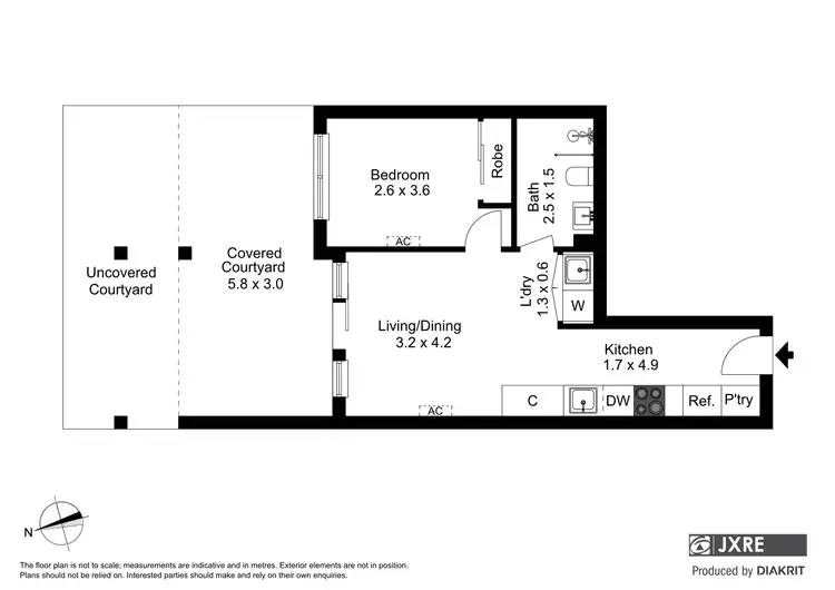 Floorplan of Homely apartment listing, G09/2-8 Murray Street, Clayton VIC 3168