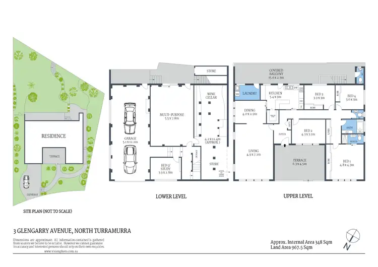 Floorplan of Homely house listing, 3 Glengarry Avenue, Turramurra NSW 2074