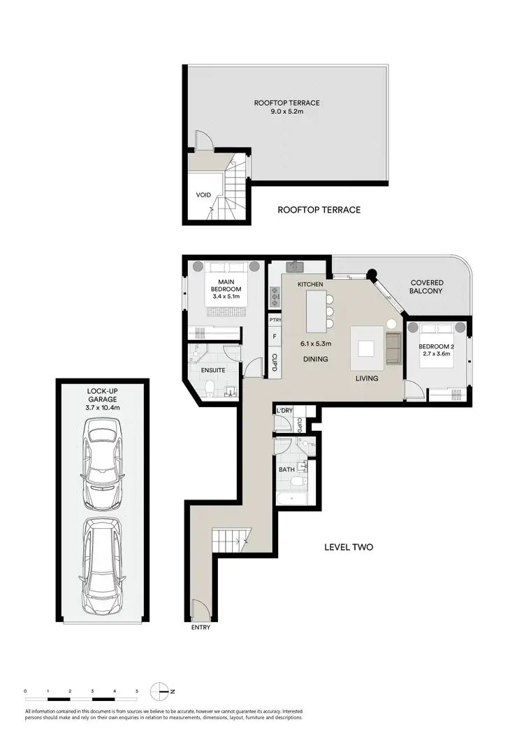 Floorplan of Homely apartment listing, 34/2-10 Jenkins Street, Collaroy NSW 2097