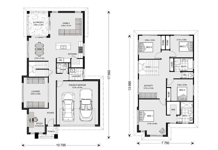 Floorplan of Homely house listing, Lot 204, Ridge Square, Leppington NSW 2179
