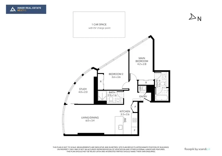 Floorplan of Homely apartment listing, 1006/11 Bale Circuit, Southbank VIC 3006