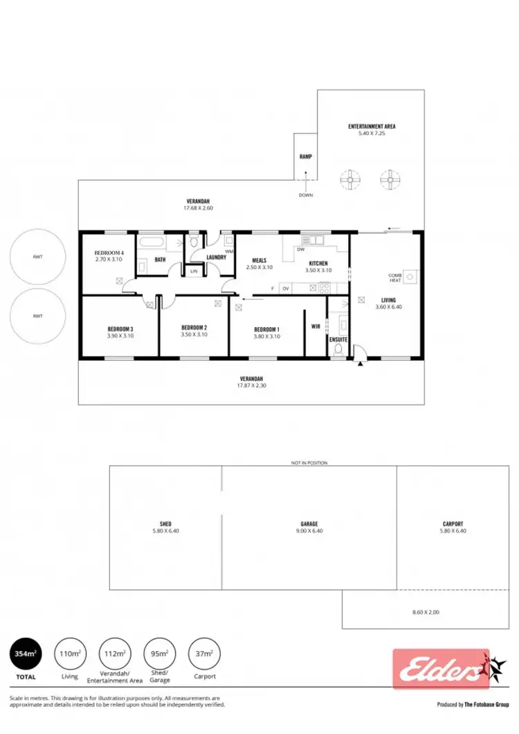 Floorplan of Homely house listing, 5 James Sim Court, Kalbeeba SA 5118