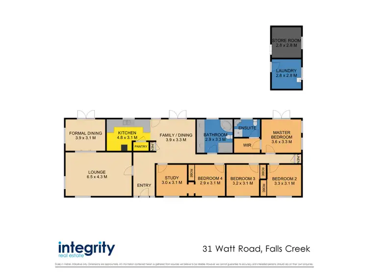 Floorplan of Homely house listing, 31 Watt Road, Falls Creek NSW 2540