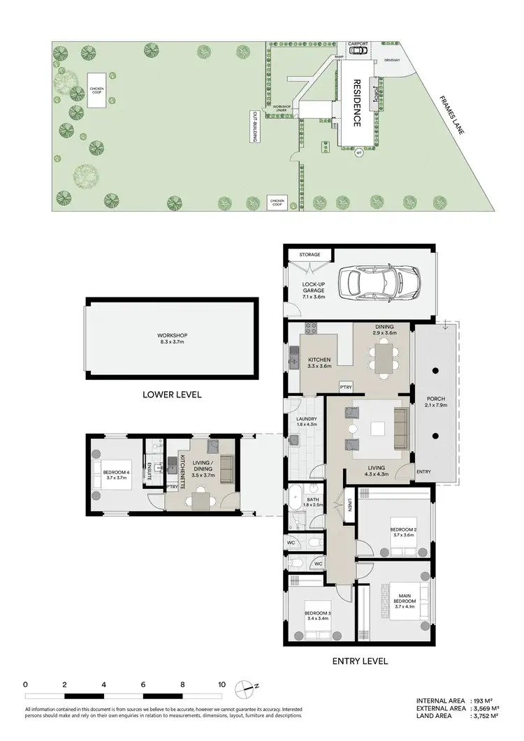 Floorplan of Homely rural property listing, 15 Frames Lane, Alison NSW 2259