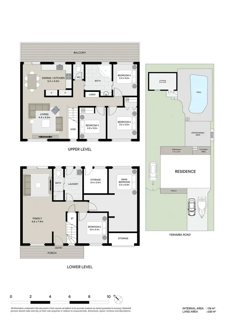 Floorplan of Homely house listing, 54 Yeramba Road, Summerland Point NSW 2259