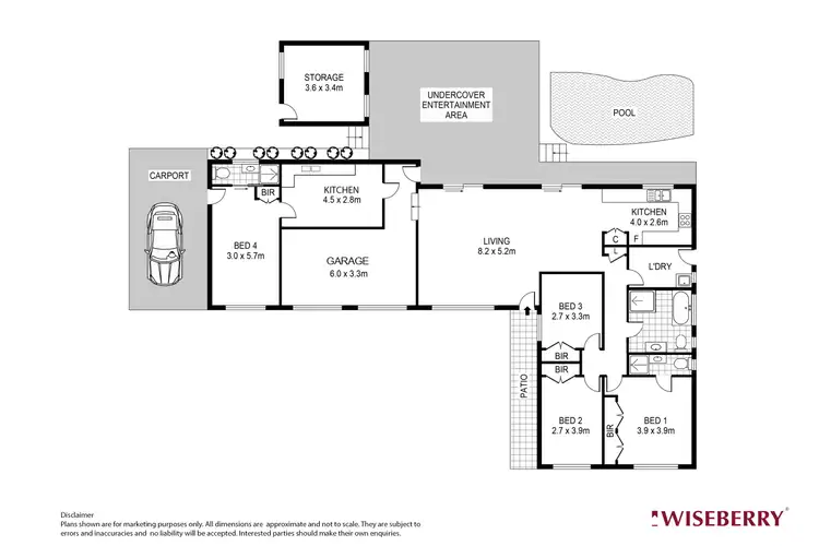 Floorplan of Homely house listing, 3 Geraldton Close, Norah Head NSW 2263
