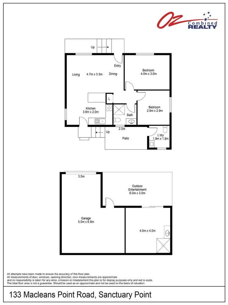 Floorplan of Homely house listing, 133 Macleans Point Road, Sanctuary Point NSW 2540