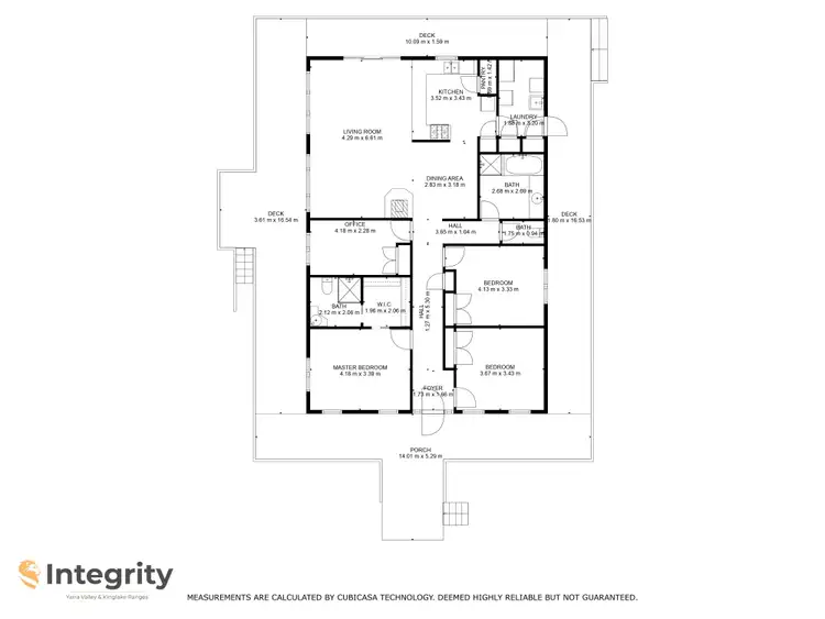 Floorplan of Homely house listing, 7 Buxton Rise, Buxton VIC 3711