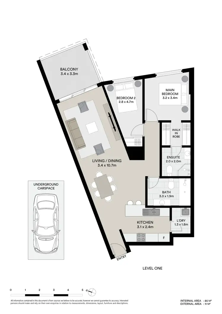 Floorplan of Homely apartment listing, 11/2 Beach Street, The Entrance NSW 2261