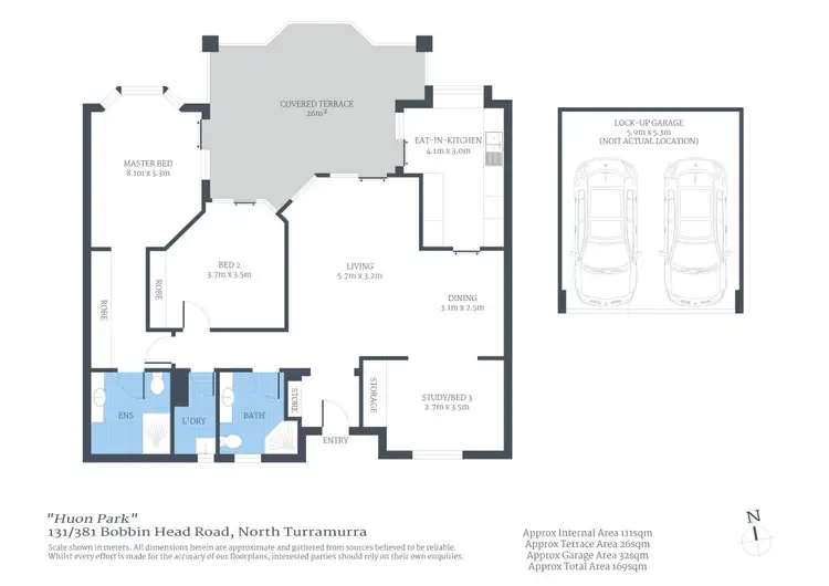 Floorplan of Homely apartment listing, 131/381 Bobbin Head Road, North Turramurra NSW 2074