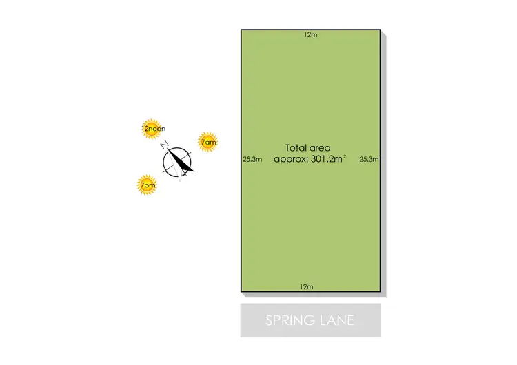 Floorplan of Homely land listing, 33 Spring Lane/lot 2/70 High Street, Frankston VIC 3199