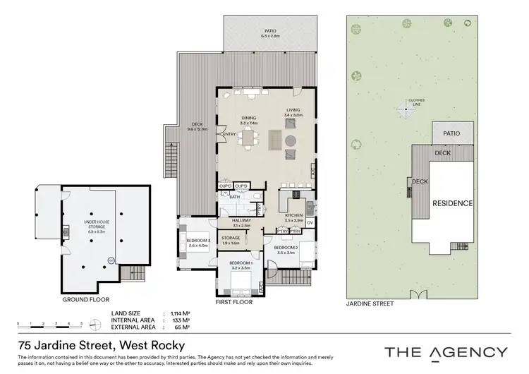 Floorplan of Homely house listing, 75 Jardine Street, Wandal QLD 4700