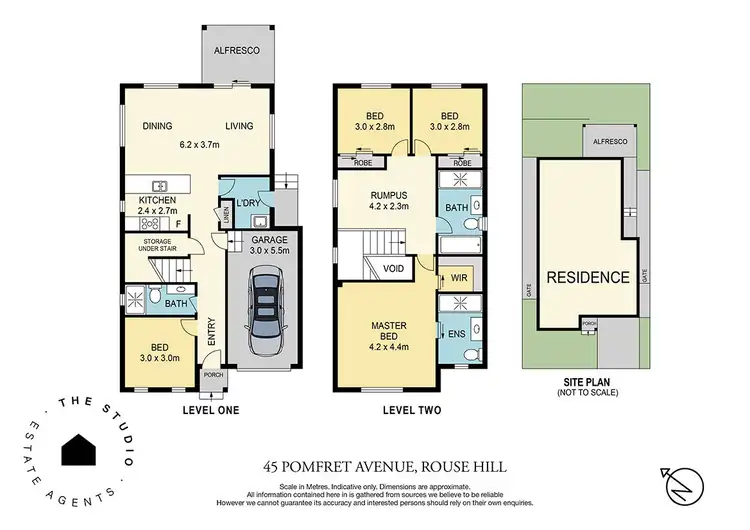 Floorplan of Homely house listing, 45 Pomfret Avenue, Rouse Hill NSW 2155