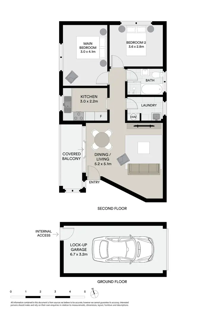 Floorplan of Homely apartment listing, 6/8-10 St Andrews Place, Cronulla NSW 2230