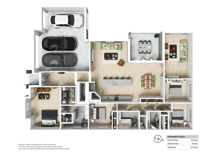Floorplan of Homely house listing, 47 Tallowwood Crescent, Fletcher NSW 2287