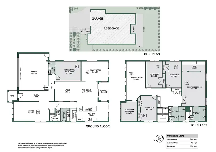 Floorplan of Homely house listing, 6 Jetty Parade, Fletcher NSW 2287