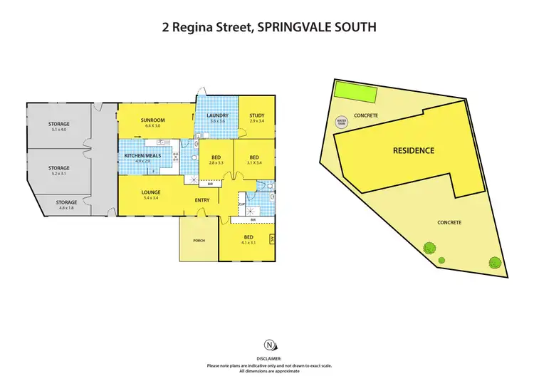 Floorplan of Homely house listing, 2 Regina Street, Springvale South VIC 3172