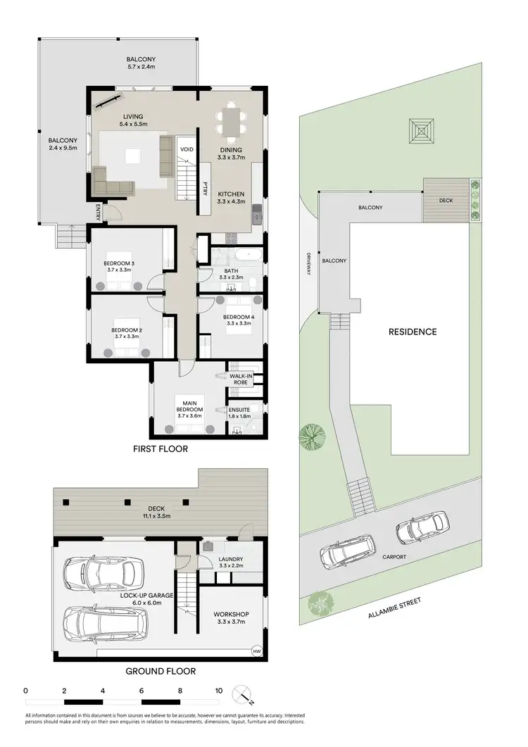 Floorplan of Homely house listing, 33 Allambie Road, Allambie Heights NSW 2100