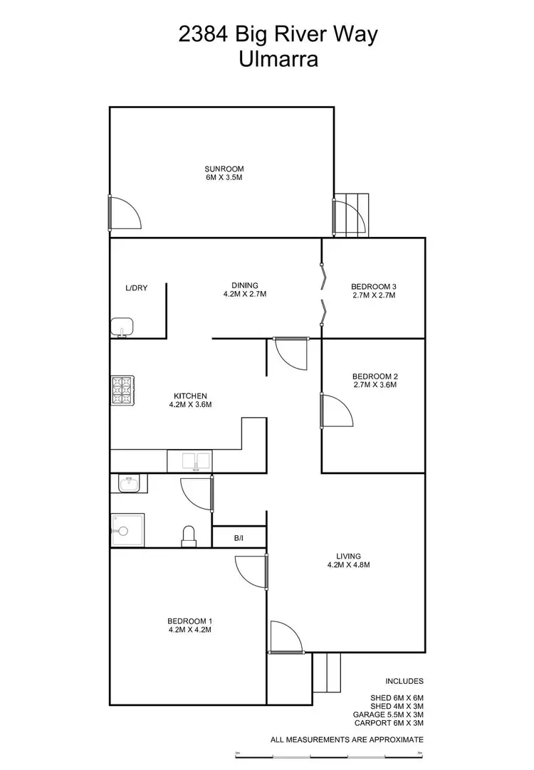 Floorplan of Homely house listing, 2384 Big River Way, Ulmarra NSW 2462