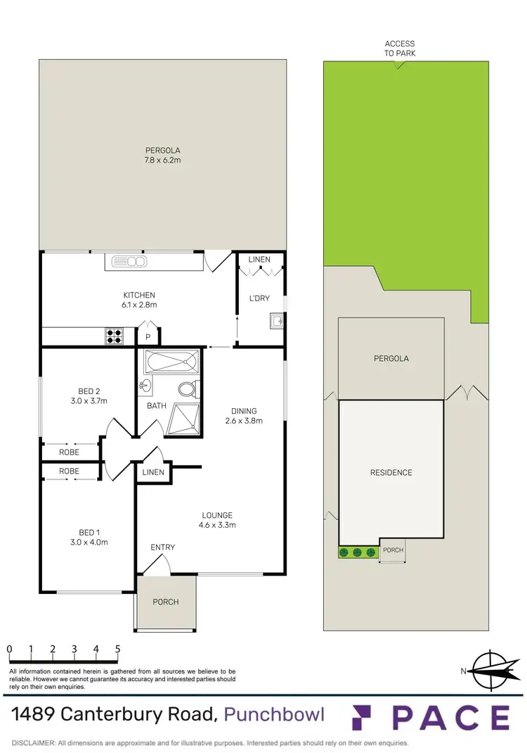 Floorplan of Homely house listing, 1489 Canterbury Road, Punchbowl NSW 2196
