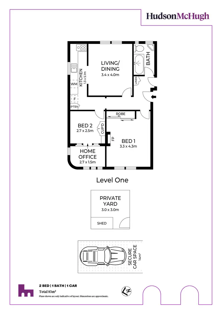 Floorplan of Homely apartment listing, 3/2B Teakle Street, Summer Hill NSW 2130