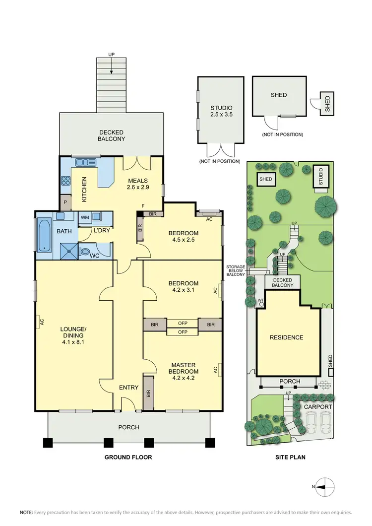 Floorplan of Homely house listing, 286 Pascoe Vale Road, Essendon VIC 3040