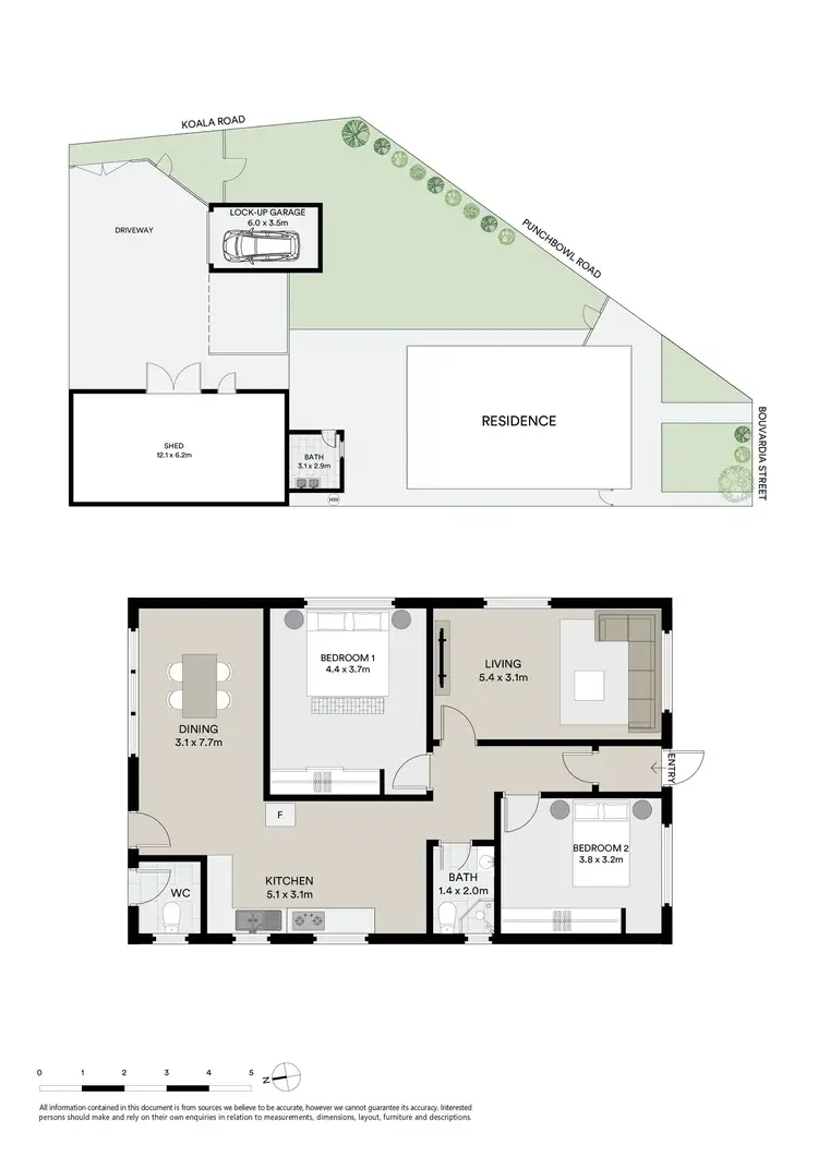 Floorplan of Homely house listing, 1 Bouvardia Street, Punchbowl NSW 2196