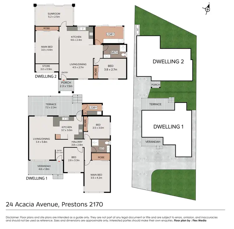 Floorplan of Homely house listing, 24 Acacia Avenue, Prestons NSW 2170