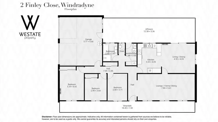 Floorplan of Homely house listing, 2 Finley Close, Windradyne NSW 2795