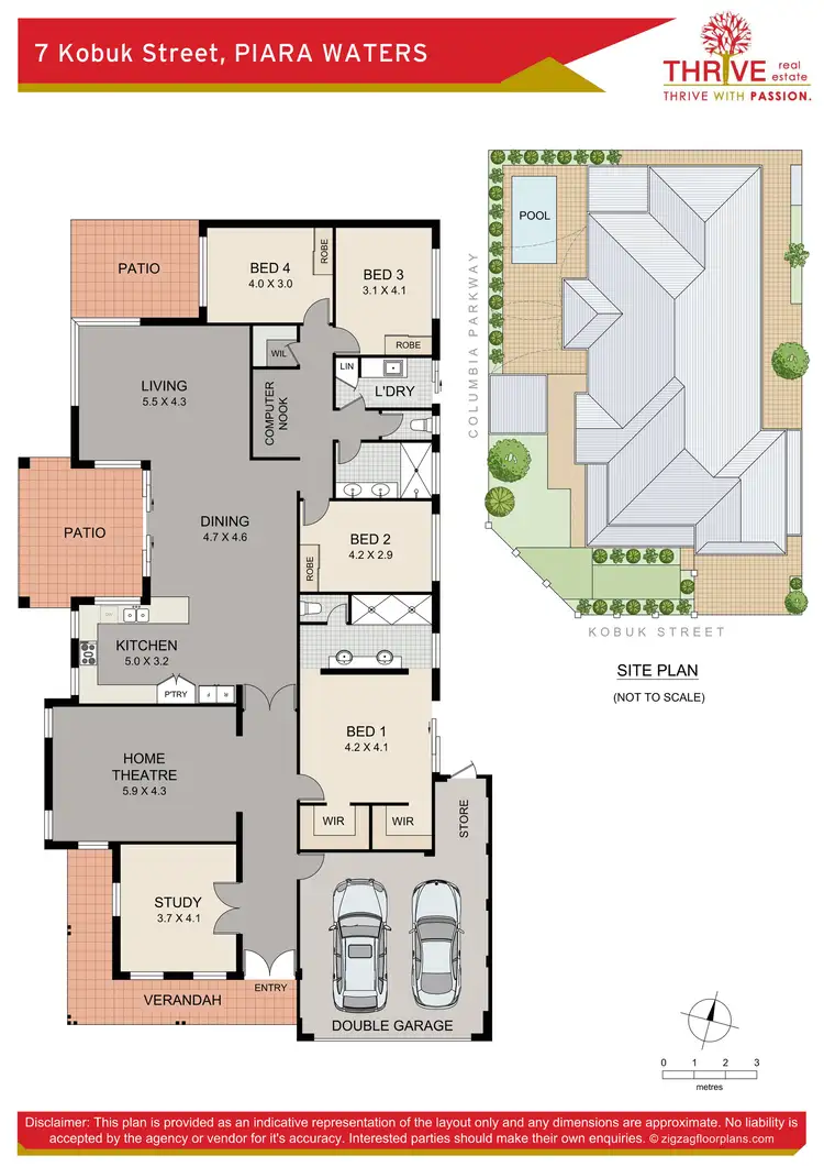 Floorplan of Homely house listing, 7 Kobuk Street, Piara Waters WA 6112