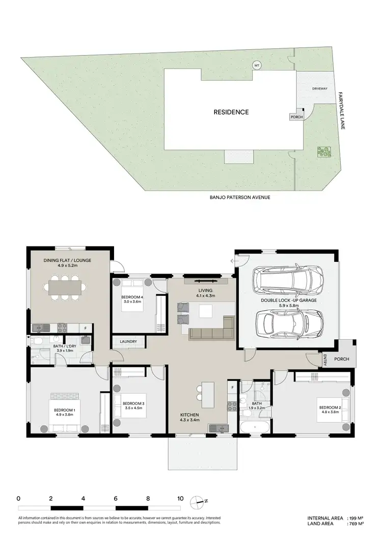Floorplan of Homely house listing, 69 Fairydale Lane, Mudgee NSW 2850
