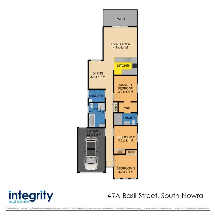 Floorplan of Homely house listing, 47A Basil Street, South Nowra NSW 2541