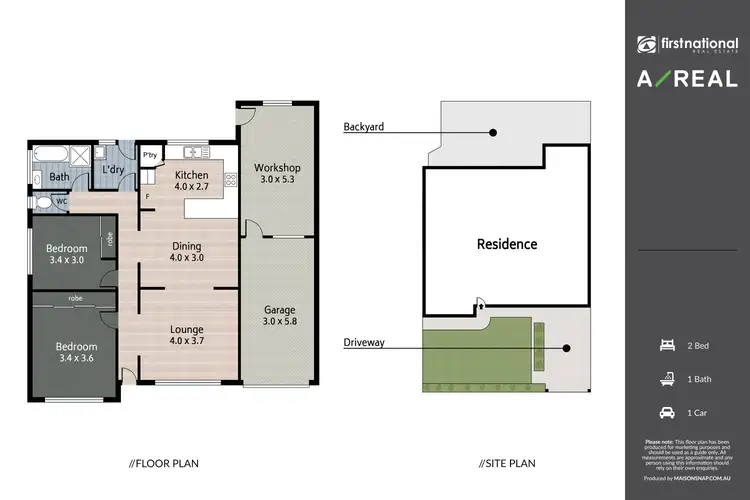 Floorplan of Homely unit listing, 1/20 Langvale Court, Mill Park VIC 3082